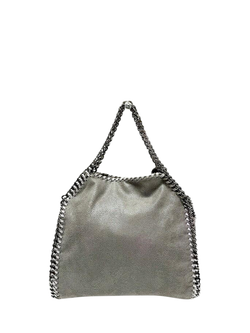 Pre-loved Stella McCartney Falabella Chain Shoulder Bag, Grey - view 2, Grey