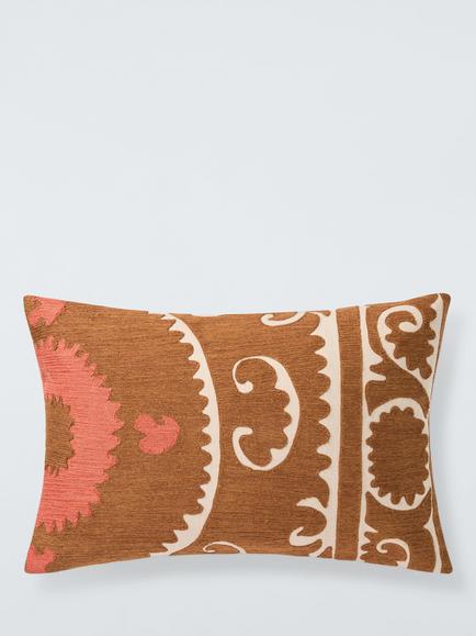 John Lewis Nomad Rectangular Cushion, Auburn, Auburn