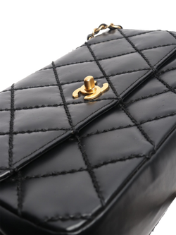 Pre-loved CHANEL 2003 Wild Stitch Flap Bag, Black - view 2, Black