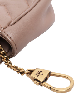 Pre-loved GUCCI GG Marmont Small Leather Bag, Neutral - view 2, Neutral