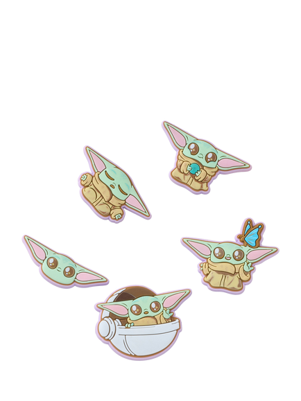 Crocs Kids' Star Wars Grogu Jibbitz Charms, Multi, Multi