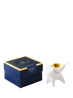 Jonathan Adler French Bulldog Porcelain Salt & Pepper Cellar, Gold/White - view 2, Black / White