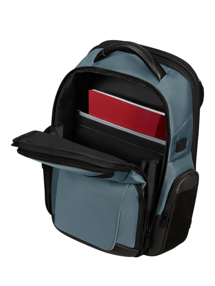 Samsonite PRO-DLX 6 15.6" Backpack - view 2, Dusty Blue