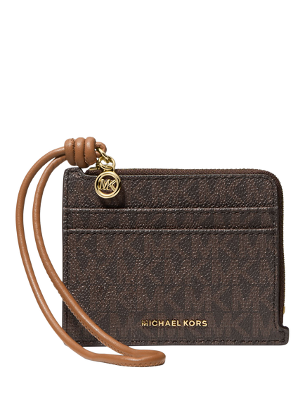 Michael Kors Jet Set Wristlet Card Holder, Acorn, Acorn