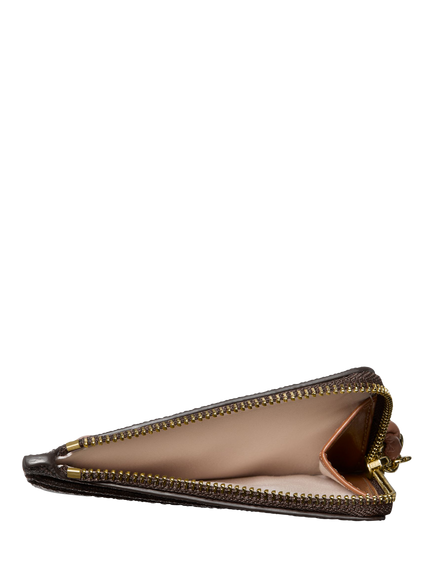 Michael Kors Jet Set Wristlet Card Holder, Acorn - view 2, Acorn