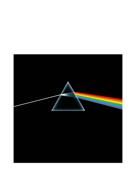 Rough Trade Pink Floyd - The Dark Side of the Moon Vinyl Record, Black