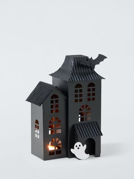 John Lewis Haunted House Metal Room Decoration, Black