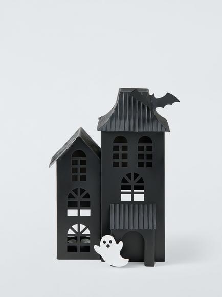John Lewis Haunted House Metal Room Decoration - view 2, Black