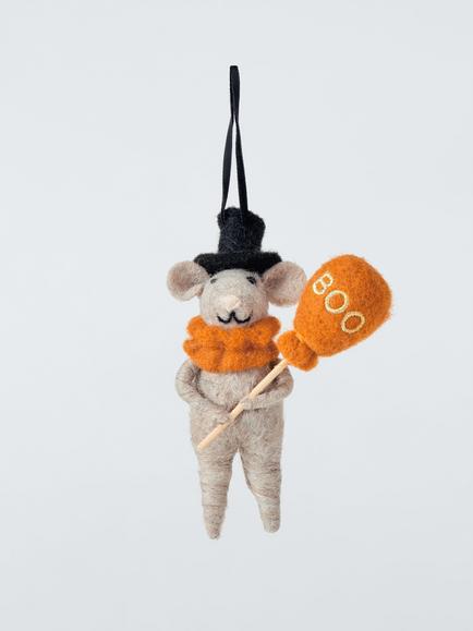John Lewis Boo Mouse Felt Tree Decoration, Multi