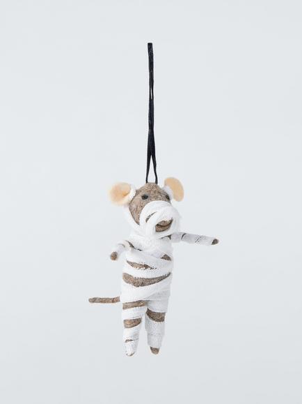 John Lewis Mummy Mouse Felt Tree Decoration, Multi