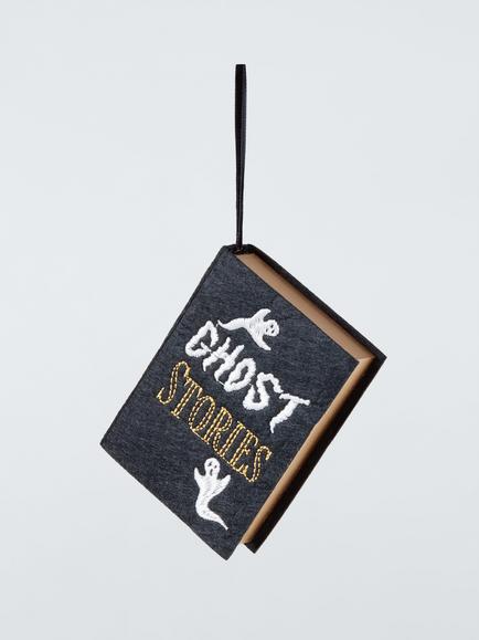 John Lewis Ghost Stories Book Felt Tree Decoration, Black