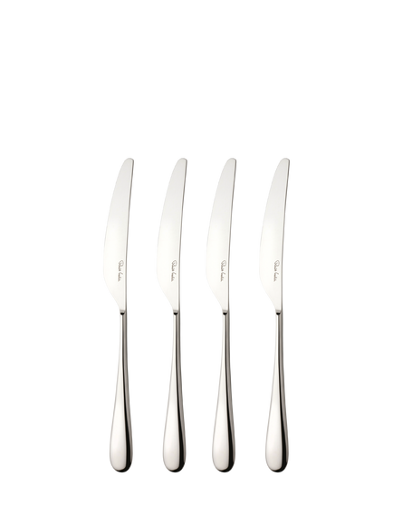 Robert Welch Arden Bright Stainless Steel Table Knives, Set of 4, Silver