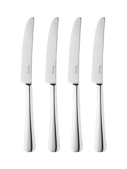 Robert Welch Malvern Bright Stainless Steel Side Knives, Set of 4, Silver