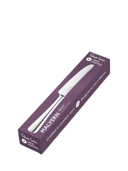 Robert Welch Malvern Bright Stainless Steel Side Knives, Set of 4 - view 2, Silver