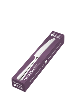 Robert Welch Malvern Bright Stainless Steel Table Knives, Set of 4 - view 2, Silver