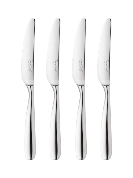 Robert Welch Stanton Bright Stainless Steel Side Knives, Set of 4, Silver
