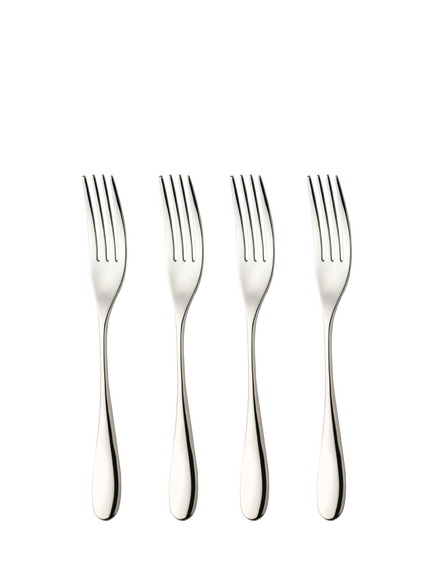 Robert Welch Arden Bright Stainless Steel Side Forks, Set of 4, Silver