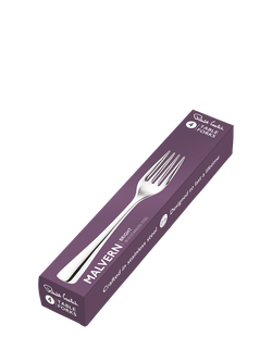 Robert Welch Malvern Bright Stainless Steel Table Forks, Set of 4 - view 2, Silver