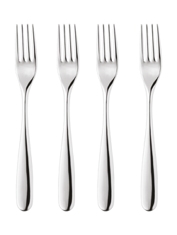 Robert Welch Stanton Bright Stainless Steel Side Forks, Set of 4, Silver