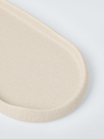 John Lewis Luna Bathroom Accessories Tray, Natural - view 2, Natural