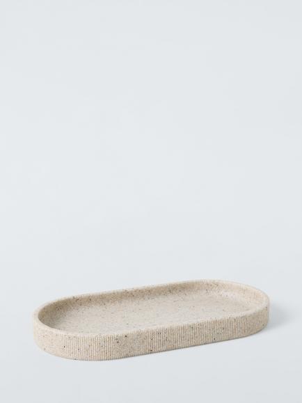 John Lewis Dune Accessory Tray, Natural Sand, Natural Sand