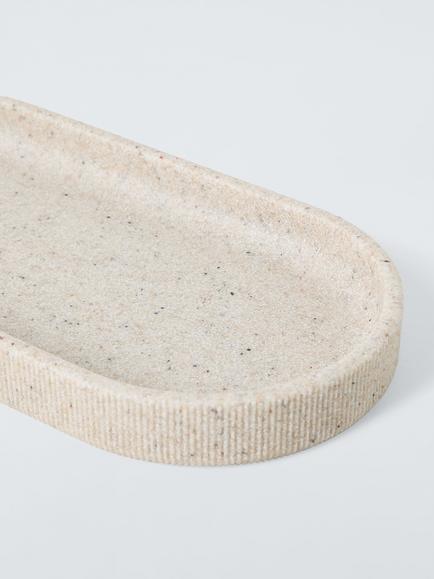 John Lewis Dune Accessory Tray, Natural Sand - view 2, Natural Sand