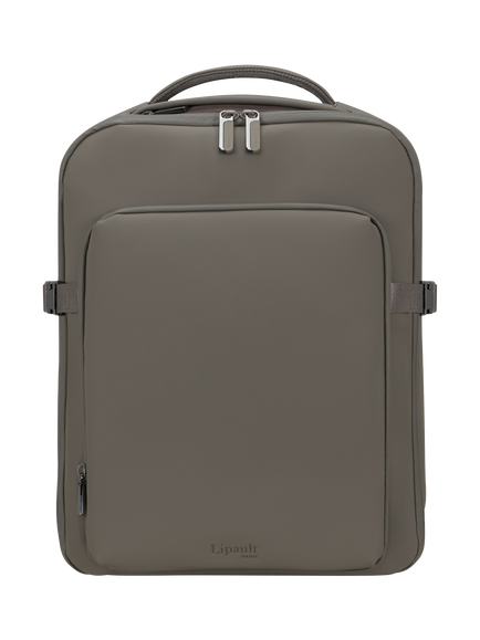 Lipault Lost In Berlin Backpack Pro, 20L - view 2, Ash Stone