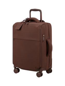 Lipault LOST IN BERLIN Double Wheel Cabin Suitcase, 63L, Spiced Mocha, Spiced Mocha