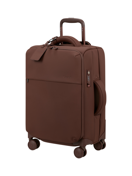 Lipault LOST IN BERLIN Double Wheel Cabin Suitcase, 63L, Spiced Mocha, Spiced Mocha