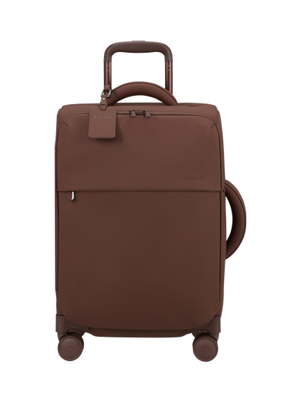 Lipault LOST IN BERLIN Double Wheel Cabin Suitcase, 63L, Spiced Mocha - view 2, Spiced Mocha