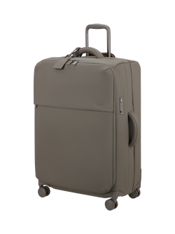 Lipault Long Trip Large Suitcase, 135L, Ash Stone, Ash Stone
