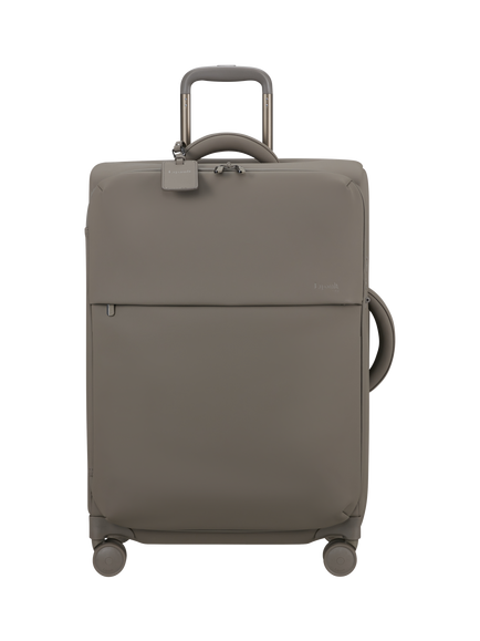 Lipault Long Trip Medium Double Wheel Suitcase, 99L, Ash Stone - view 2, Ash Stone