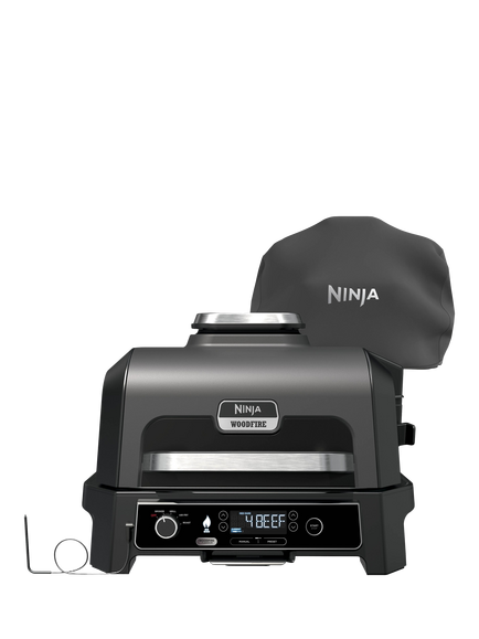 Ninja Woodfire Pro XL Electric BBQ Grill & Smoker, Black