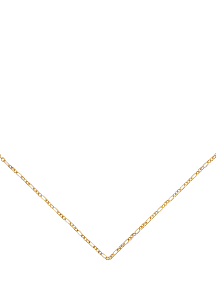 Monica Vinader Textured 16" Link Chain Necklace, Gold, Gold