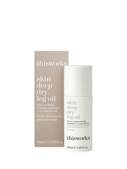 This Works Skin Deep Dry Leg Oil Roll-On, 50ml, 