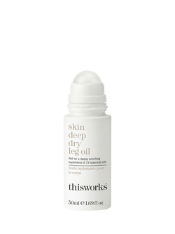 This Works Skin Deep Dry Leg Oil Roll-On, 50ml - view 2, 