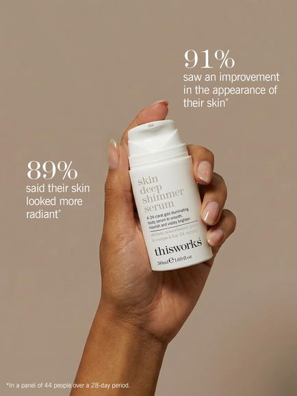 This Works Skin Deep Shimmer Serum, 50ml - view 2, 