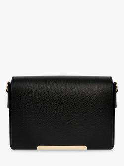 Apatchy London The Newbury Leather Cross Body Bag - view 2, Black