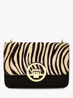 Apatchy London Tilly Crossbody Bag, Brown, Black