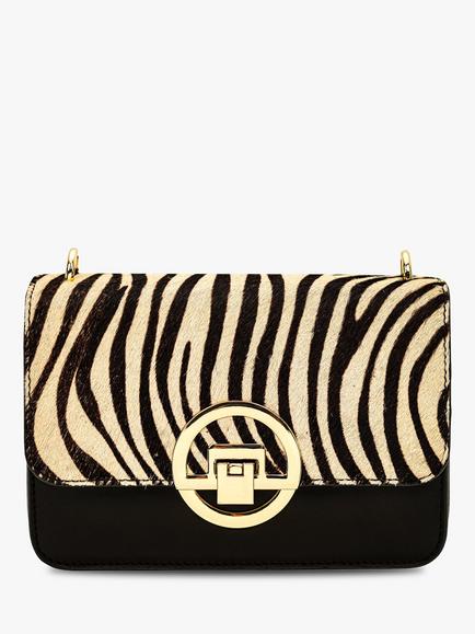 Apatchy London Tilly Crossbody Bag, Brown, Black