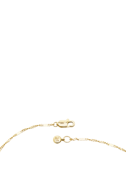 Monica Vinader Shimmer Chain Bracelet, Gold - view 2, Gold