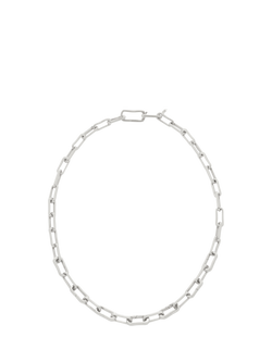 Monica Vinader Sterling Silver Link Chain Necklace, Gold