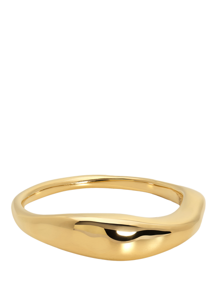 Monica Vinader Antica Stacking Ring, Gold, Gold