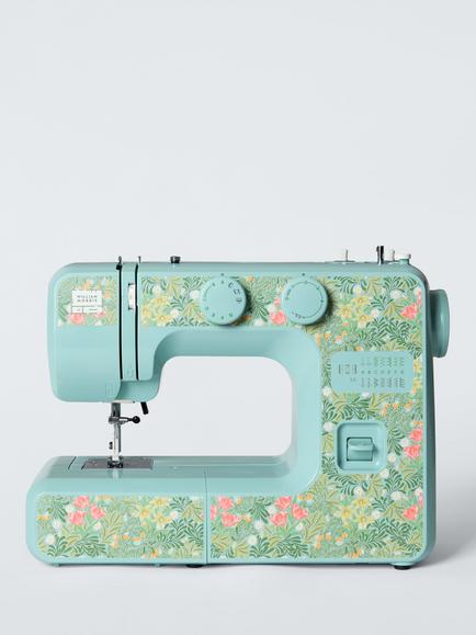 Morris & Co. John Lewis JL111 Bower Sewing Machine, Green, Multi