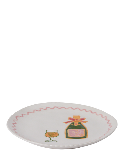 Wednesday Tea Collective Stoneware Tapas Plates, Set of 4, 15cm - view 2, Multi