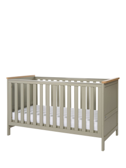 Tutti Bambini Misha Cotbed & Pocket Sprung Mattress, Mushroom