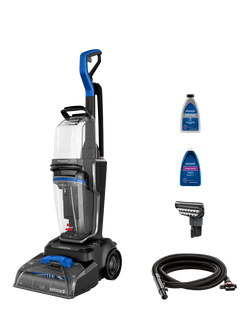 BISSELL PowerWash HydroSteam Carpet Cleaner, Black, Black