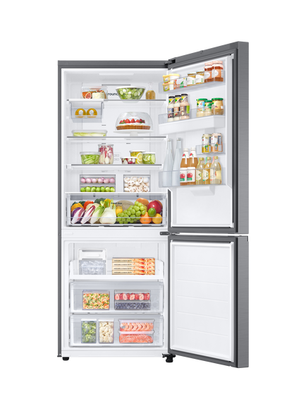 Samsung Series 8 RB50DG632ES9EU Freestanding 70/30 Smart Fridge Freezer with SpaceMax™, Silver - view 2, Silver