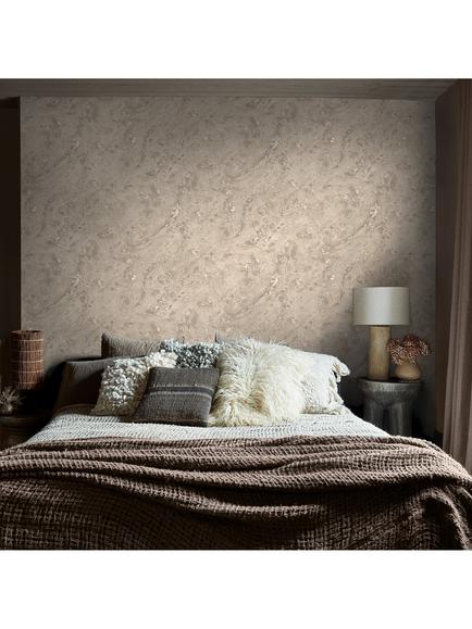 Abigail Ahern Boheme Marble Wallpaper - view 2, Almond