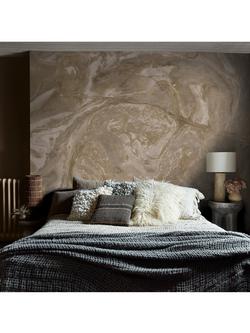 Abigail Ahern Ethereal Marble Wallpaper - view 2, Golden